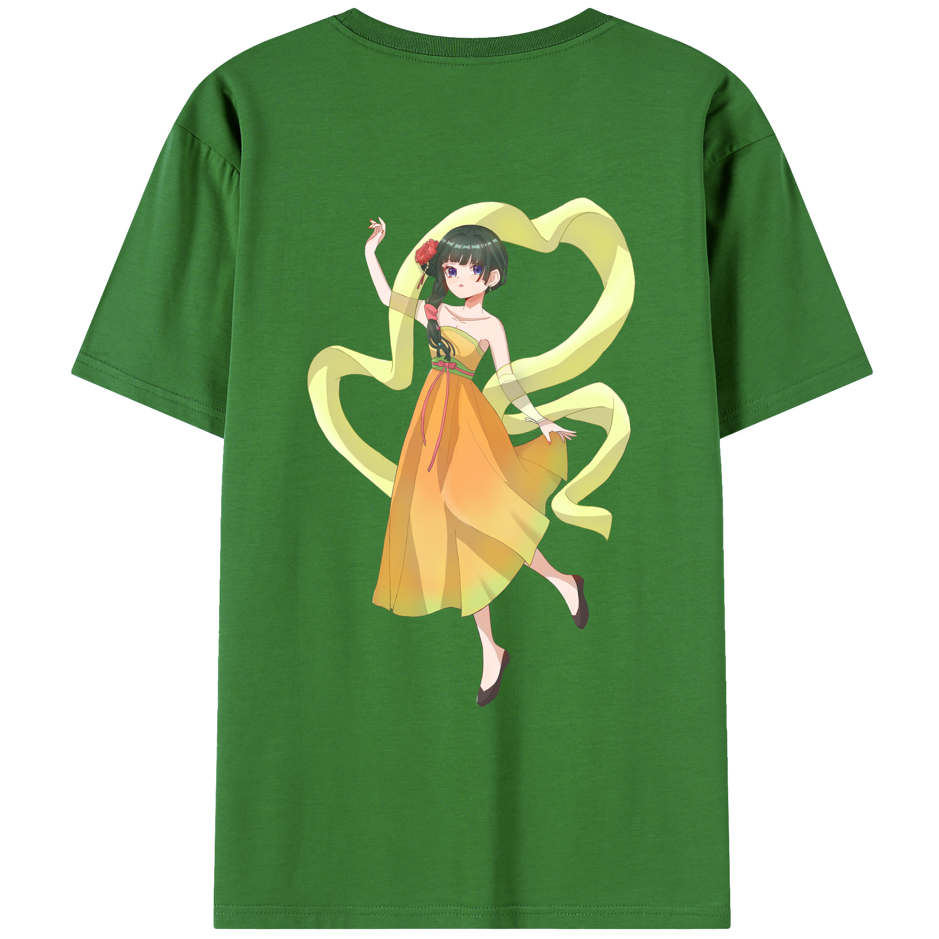 （画像用） 薬屋のひとりごと The Apothecary Diaries レディース半袖Tシャツ(バックプリント)